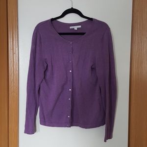 Old Navy Purple Cardigan